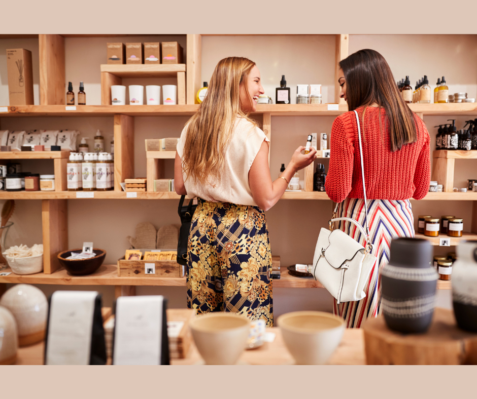 Boutique locale de cosmétiques naturels, tel que Florae Cosmétiques
