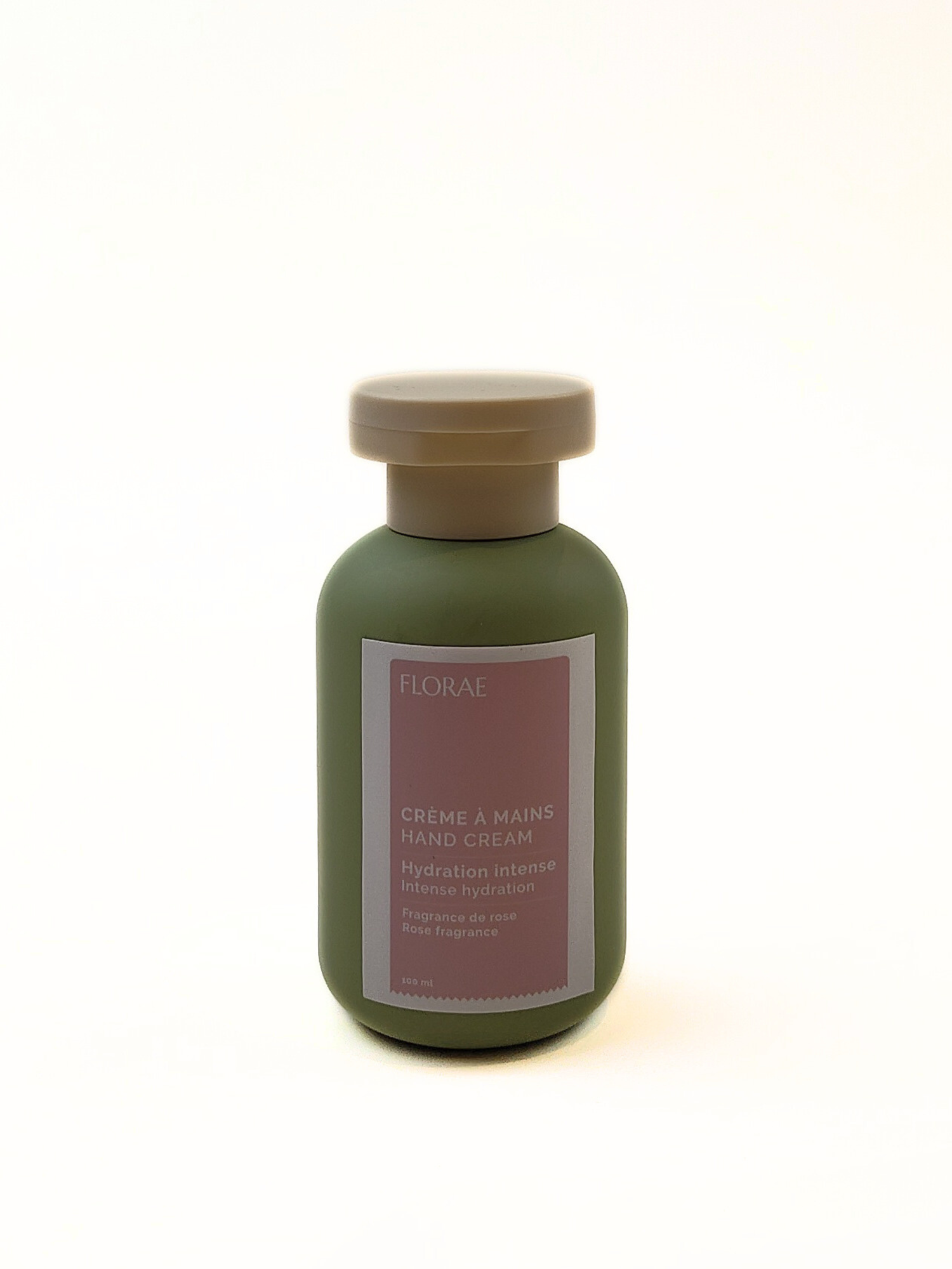 Crème à mains en bouteille 100 ml