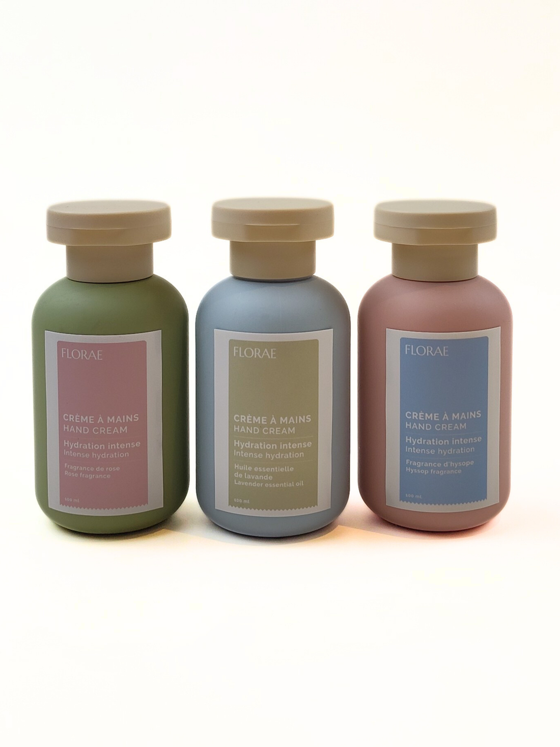 Crème à mains en bouteille 100 ml