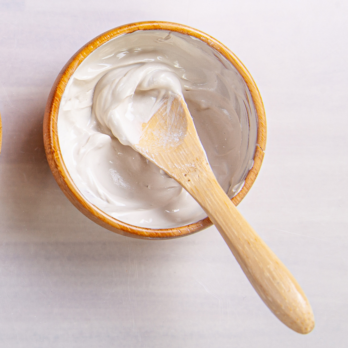 bamboo bowl and spoon