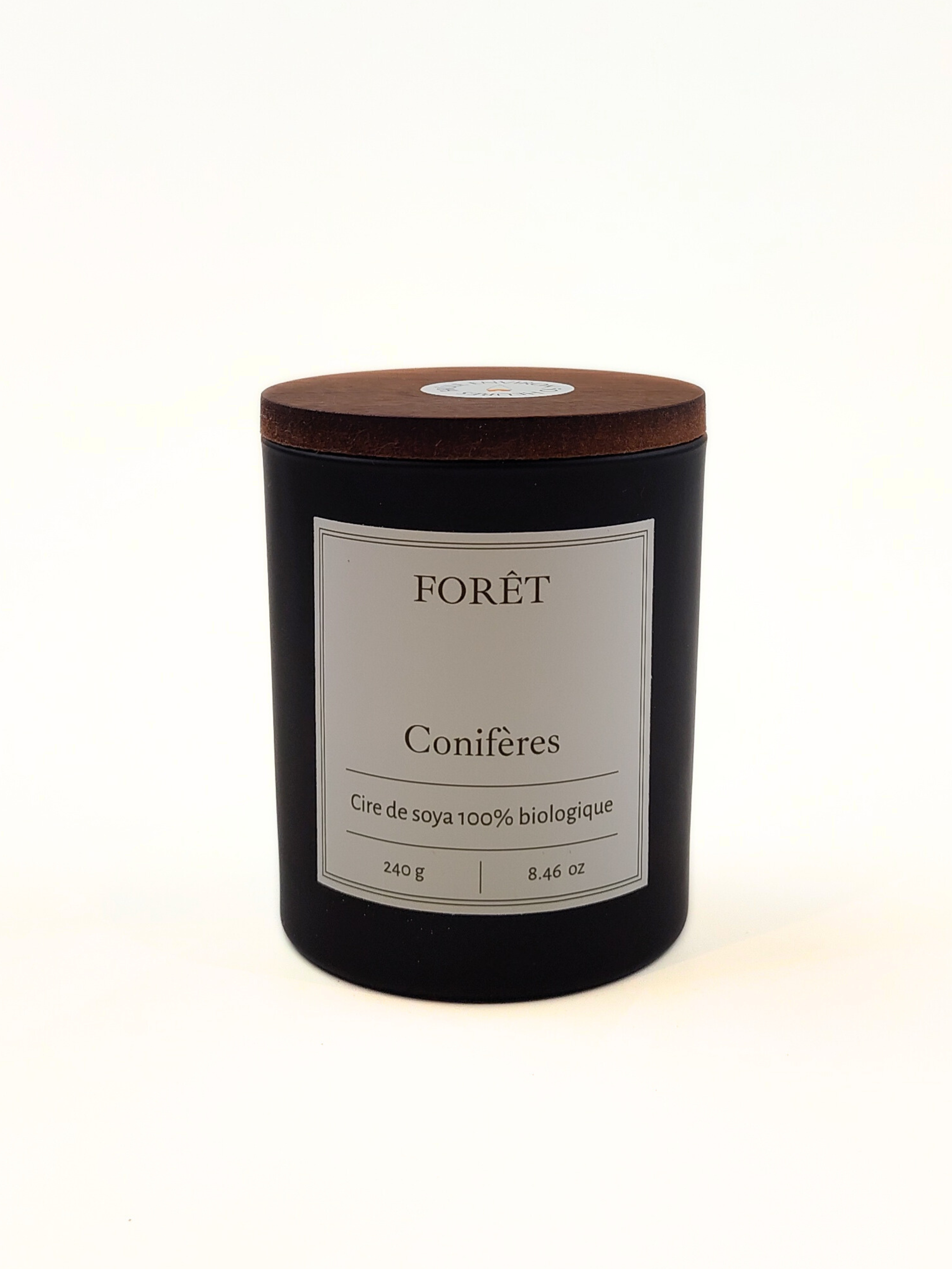 Handmade candle, 240g organic soy wax
