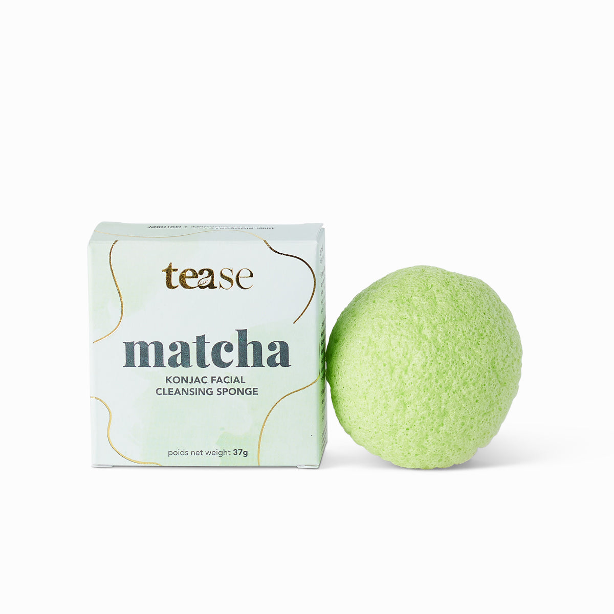 Éponge Konjac au Matcha