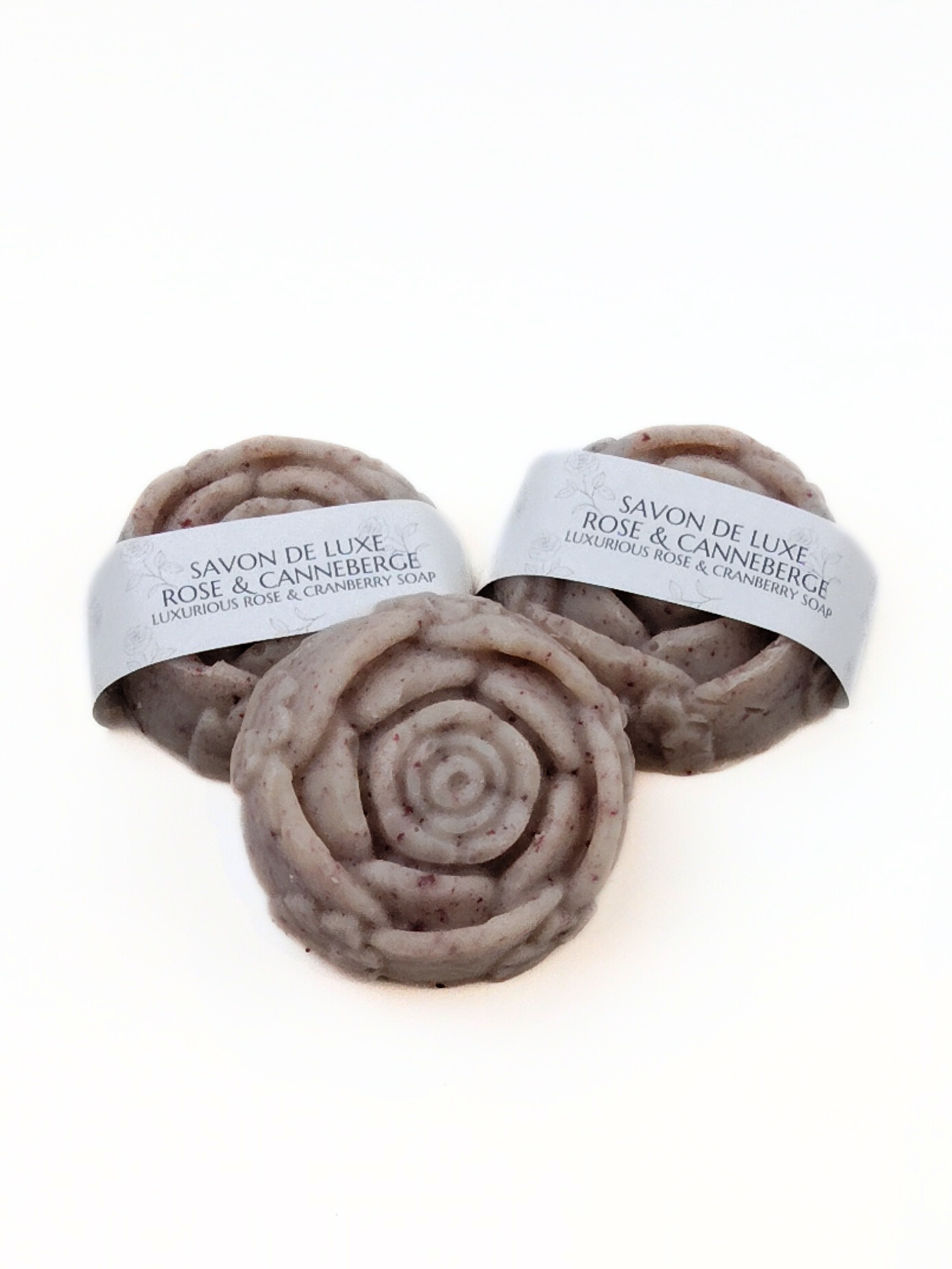 Savon de Luxe Rose &amp; Canneberge