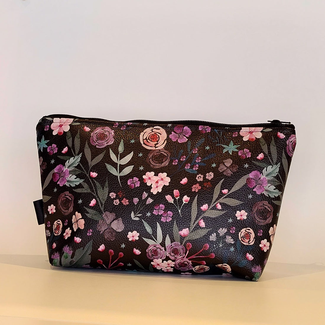 Trousse Cosmétique Cuir Vegan Collection Fleurie